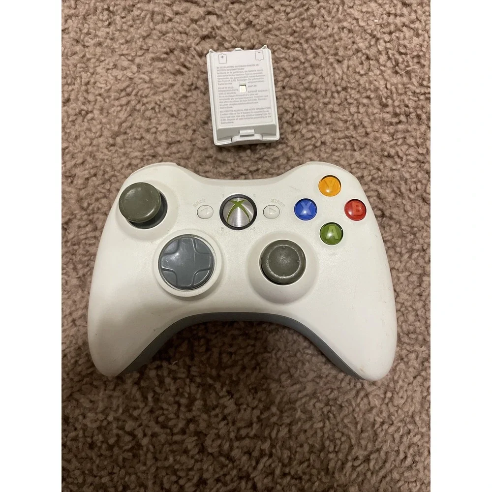 Microsoft B4F-00014 Xbox 360 Wireless Controller - White